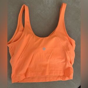 Lululemon align tank Orange soda